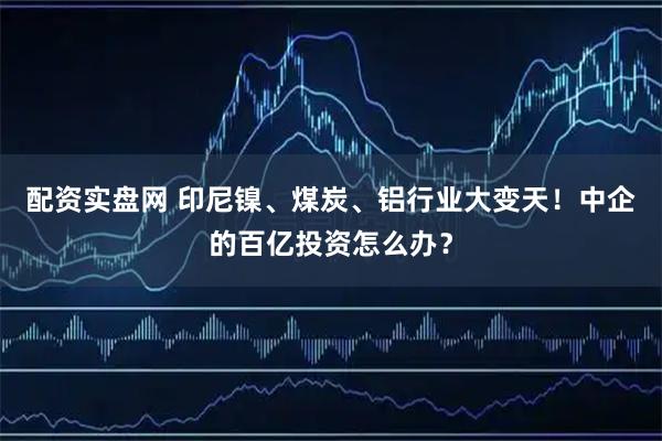 配资实盘网 印尼镍、煤炭、铝行业大变天！中企的百亿投资怎么办？